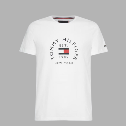 POLO CUELLO REDONDO CIRCULO ESTAMPADO REGULAR FIT HOMBRE