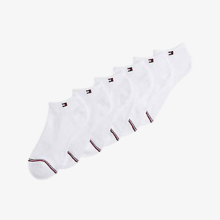 CALCETINES DEPORTIVOS TOBILLERAS DAMA SIXPACK BLANCO