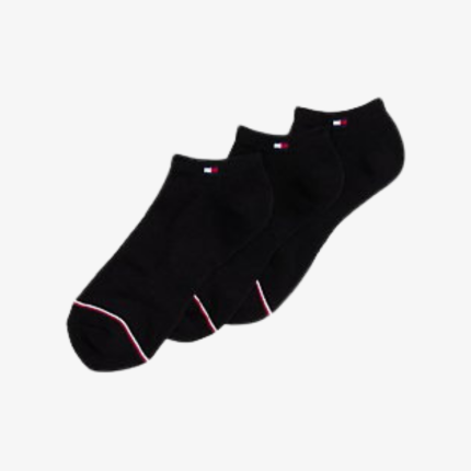 CALCETINES DEPORTIVOS TOBILLERAS DAMA TRIPACK NEGRO